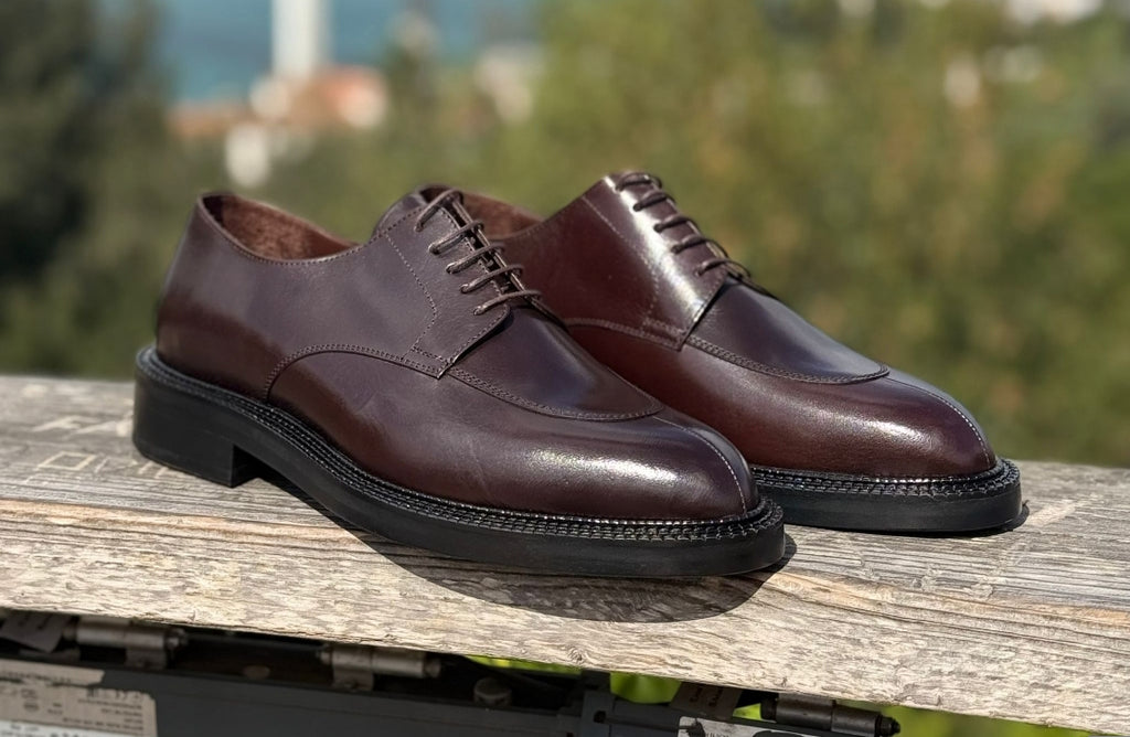 Chaussures cuir double semelle